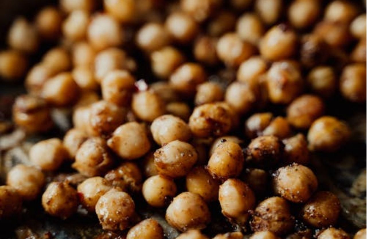 Prażona ciecierzyca na 3 sposoby