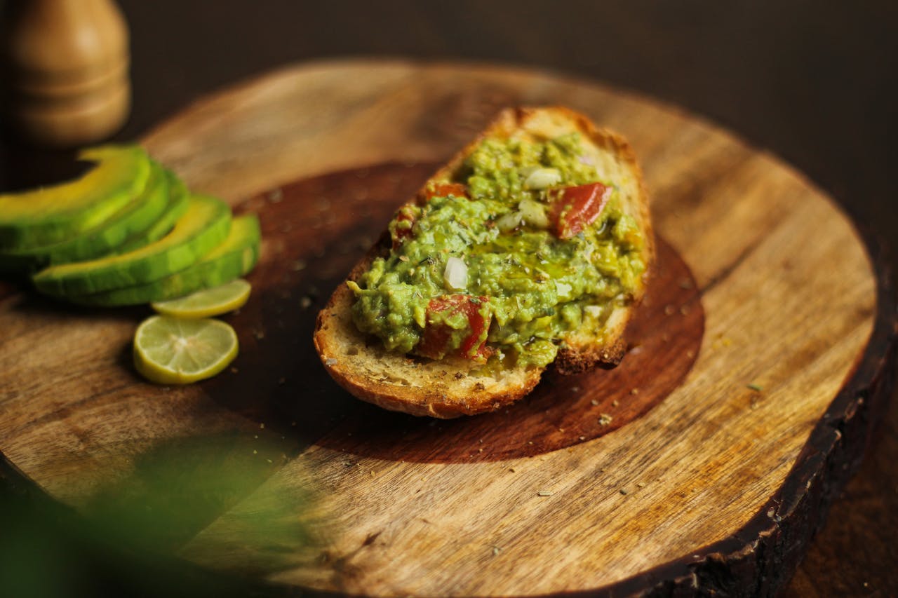 Zdrowa kanapka z awokado
