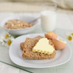 Zdrowy posiłek składający się z fitosteroli