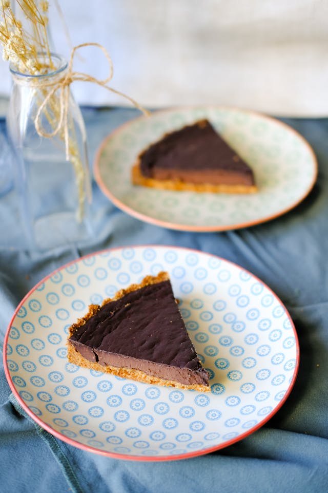 Wegański mazurek czekoladowy