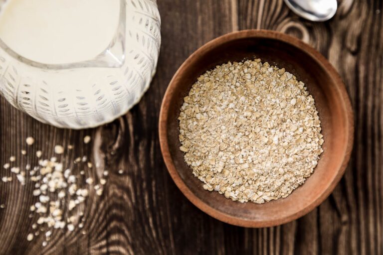 Miseczka z płatkami owsianymi